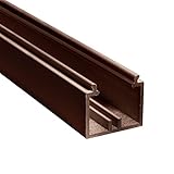 Brown 3m Cresting Channel CRCC3 - Aluminium Channel Fits Sunwood Cresting and Finial to Timber Ridge