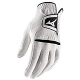 Mizuno Mens Comp Left Hand Leather Palm Golf Glove - White - M
