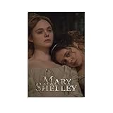 URAUIH Mary Shelley Movie Poster Bedroom Living Room Wall Art Deco Poster 08x12inch(20x30cm) Unframe-style