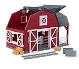 Terra by Battat – 20 Pieces Wooden Animal Barn Toy Set – Farm Animals & Play Fence – Pretend Play for Toddlers & 3+ Years – Educational Toys – Farmhouse Playset with Cute Animal Figures
