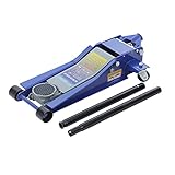 KATSU Hydraulic Low Profile Floor Jack 3 Ton 6000lbs Max Lift Height 505mm Twin Piston Pump Trolley Jack Garage Lifting Tool for Car Van Truck Trailer Auto Repairing 161222
