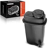 A-Premium Engine Coolant Overflow Recovery Expansion Tank [with Cap] Compatible with BMW 540i 740i 750iL 840Ci 850Ci 850CSi 850i Z8, Replace# 17111723071