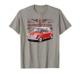 British Classic Car Red Mini sports car T-Shirt