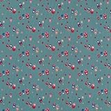 Russian Dolls Print Cotton Poplin Dress Fabric, Mint