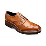 Loake Mens Perseus Lace-Up Derby Brogue Shoes 9 UK