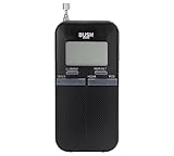 Personal FM Radio Bush Black