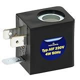 Coil of The Solenoid Valve Type AIF 230V 4W 50Hz Warranty 10 Years - MONTERAL