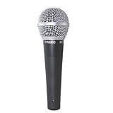 WEYMIC WM58 Dynamic Vocal Microphone - Classic Style with Clean Sound, Metal Body, Moving Coil, Handheld (No Cable)