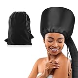 ‎CTDMJ Bonnet Hood Hair Dryer Cap, Adjustable Hooded Bonnet, Portable Hair Dryer Hood, Hair Steamer, Drying Cap for Deep Conditioning, Styling & Curling – Fits All Head Sizes