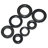 AEspares New Lambretta Li Gp Sx Complete Engine Oil Seal Kit