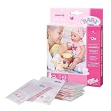 BABY born 779170 Food Sachets for Doll - Easy for Small Hands, Creative Play Promotes Empathy and Social Skills, For Toddlers 3 Years and Up - Includes 12 Sachets