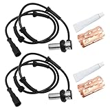 Ollanoos 2Pcs STC2786 Front ABS Wheel Speed Sensor, Front Left and Right Wheel Speed ABS Brake Sensor Replacement for Land Rover Range Rover P38 All Models from 1994-2002 Replaces STC3385