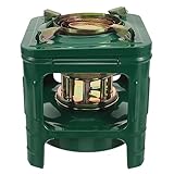 EXCEART Kerosene Stove Portable Camping Stove Outdoor Backpacking Survival Picnic Gas Cooker Burner Windproof Barbecue Tent Heating Kerosene Burner