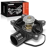 A-Premium Thermostat Housing Assembly Compatible with Land Rover Freelander 2000-2006 Rover 75, Plastic, with Thermostat