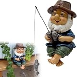 Fishing Gnome, Garden Gnomes, Garden Gnomes Outdoor, Gnome, Gnomes Garden Ornaments
