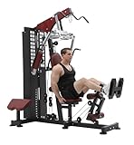 Strongway® Multi Gym with Weights 72KG 100KG Weight Stack Included - Multifunction Home Gym Cable Pulley Preacher Pad Butterfly Press Strength Training (Multi Gym with 100KG Weight Stack)