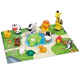 HappyLand Happy Animal Collection For Children from 2 Years Animal Playset Animal Figures Plastic Animals Early Learning Centre Happy Land Toy Sets Zoo Playset Kids Figures