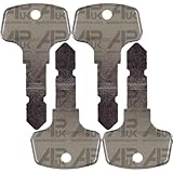 4x Ignition Switch Keys Replacement for Timberwolf Wood Chipper Kubota New B 728 Tractor