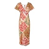 Biba Womens Midi Dress Patchwork 18