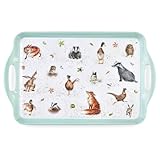 Pimpernel - Wrendale Designs Collection Large Handled Tray - 18.9" x 11.6"