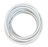 PVC Coated Oil Line 10mm Copper Pipe. Microbore Copper Coil for Oil Fired Central Heating Boilers. for Use Underground or Above Ground. (10 Metres)