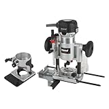 Trend T1 Dual-Base Trim & Plunge Router, 1/4 Inch Collet, 710W, 240V, Compact Precision Cutting Woodworking Power Tool, T1EPS