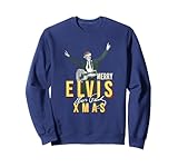 Elvisly Yours Merry Elvis Presley Xmas Christmas Sweatshirt