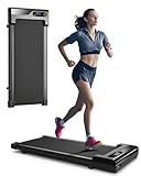 Zeporix Walking Pad Treadmill for Home - Under Desk Treadmills Office Mini Portable Electric Running Machine with Adjustable Speed Remote & LED Display Slim Compact Max up 264 lbs Capacity