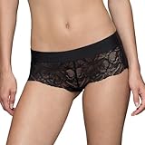Triumph Women's Body Make-Up Illusion Lace Shorty Underwear, Black, UK 10