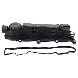 HouYeen Engine Valve Rocker Cover Camshaft Rocker Cover with Gasket for Peu-geot 206 207 307 308 1007 3008 Expert Partner Berlingo Dispatch Scudo Cmax Focus Mk2 Fiesta Mk6 1.6