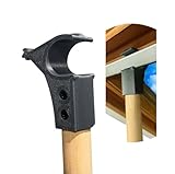 EASYREP Window Opening Pole Compatible with Velux Roof Windows – Heavy Duty Hook Opener with 120cm Wooden Handle – Strong Carbon Fibre Reinforced Tool for Skylights and Loft Windows