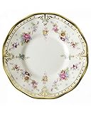 Royal Crown Derby Royal Antoinette Fine Bone China Coffee Saucer