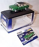 Corgi vanguards Ford Escort Mk2 1 3 Ghia Green vehicle 1:43 scale diecast model