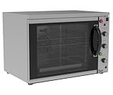 Davlex Large 108 Litre Commercial Electric Convection Oven Double Fan & Steam Humidity YXD-6A-H108L Bake Roast Browning