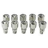 Tendparts 10Pcs 10143-6-6 1014366 Hydraulic Hose Fitting with 3/8 Hose X 3/8 Male NPTF Pipe Compatible with Parker 43 Series