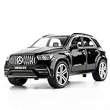 TGRCM-CZ 1:32 Scale Compatible with Benz AMG GLE 63S SUV Toy Car,Alloy Diecast Pull Back Car Model with Light and Sound Toy Vehicles for Kids Boys Girls Gift(Black)