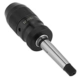 Wakects Self-Locking Chuck, 1-16mm Keyless Lathe Drill Chuck with Tapered Spindle/Tapered Pin MT2-JT3 Self-Braking Shaft