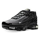 Nike AIR MAX PLUS III, Men's Running Shoe, Black Wolf Grey Black, 8.5 UK (43 EU)