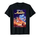 Disney Aladdin 90s Disney Movie VHS Cover Retro T-Shirt