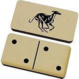 Azeeda 'Running Greyhound' Domino Set & Box (DM00048935)