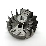 Luxuypon Replacement Brush Cutter Grass Trimmer Magneto Flywheel Compatible with 40-5 CG430 43A BG430 430 520 TL43 TL52 43cc 52cc Garden Strimmer Spare Parts