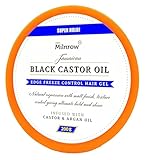 Jamaican Black Castor Oil Edge Freeze Control Hair Gel (World Best Edge Control Gel) (200G, Super Hold (Clear))