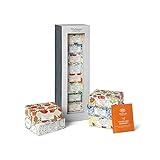 Whittard of Chelsea - Tea Discoveries Gift Set | Collection of Black & Green Teas | Suitable for Vegans & Vegetarians | - 8 Flavours x 5 Teabags each