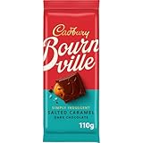 Cadbury Bournville Simply Indulgent Salted Caramel Dark Chocolate Bar, 100 g (Pack of 1)