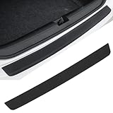 JGDLBXJY Car Rear Bumper Protector Strip for Skoda Octavia Estate 3 (III) 5E I 2012-2020,Carbon Fiber Paint Protector For Sill Lip Rear Bumper guards for cars anti scratch,Black