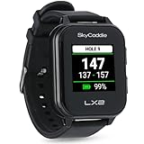SkyCaddie LX2 Tourbook Golf GPS Watch Black