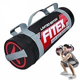 1x Power Bag Fitex Filled Sandbags Fitness Weights Training, Power Bags With Handles Heavy Slam Bag For Strength Powerlifting Running Yoga Workout Home Gym Exercise (5-30KG) (10, Kilograms)