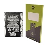 OH-BOX® Battery compatible with Nokia BL-5B models Nokia 3220, 3230, 5070, 5300, 6021, 6060, 6070, 6080, 6120, 6121, 6124, 7260,7360, N80, N90