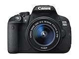 Canon EOS 700D Digital SLR Camera (EF-S 18-55 mm f/3.5-5.6 IS STM Lens, 18 MP, CMOS Sensor, 3 inch LCD) (Renewed)