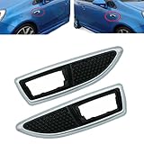 MKAREPART Side Indicator Repeater Surrounds Set Compatible with Zafira A B, Corsa D E, Insignia, Astra H VXR